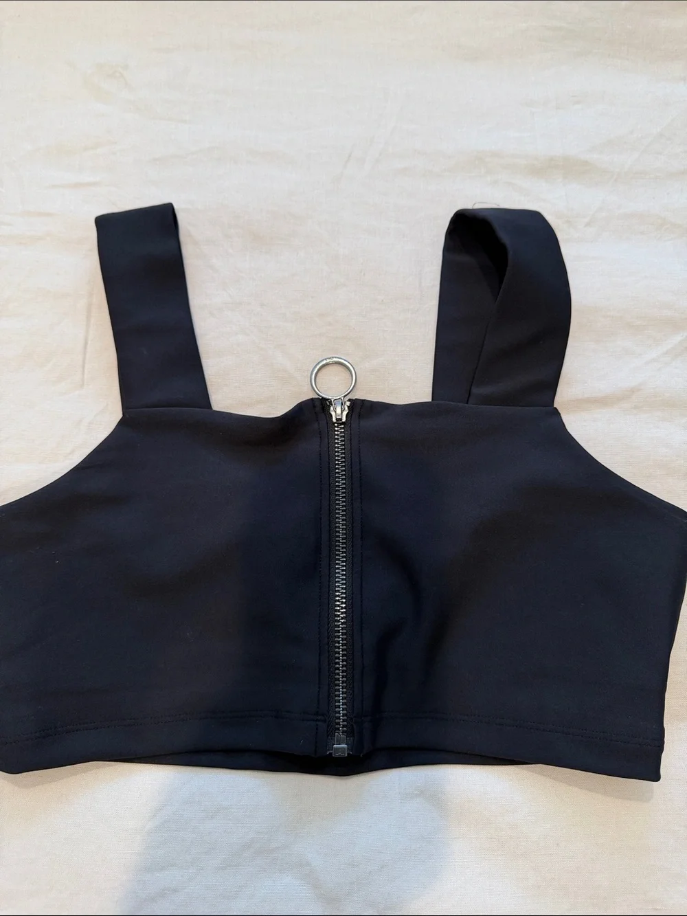 Alo zip up bra